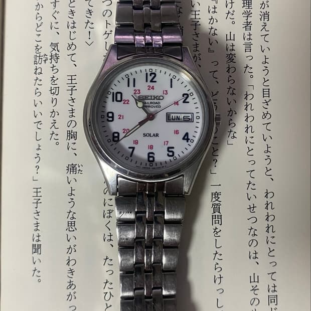 Seiko SNE045 Solar Railroad Field Watch