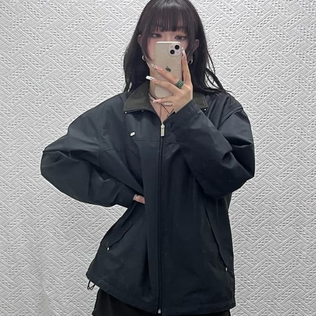 라코스테 빈티지 캐주얼 워크웨어 집업 페리자켓 100 C11349