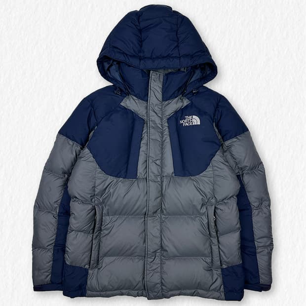 노스페이스 배색 구스 다운