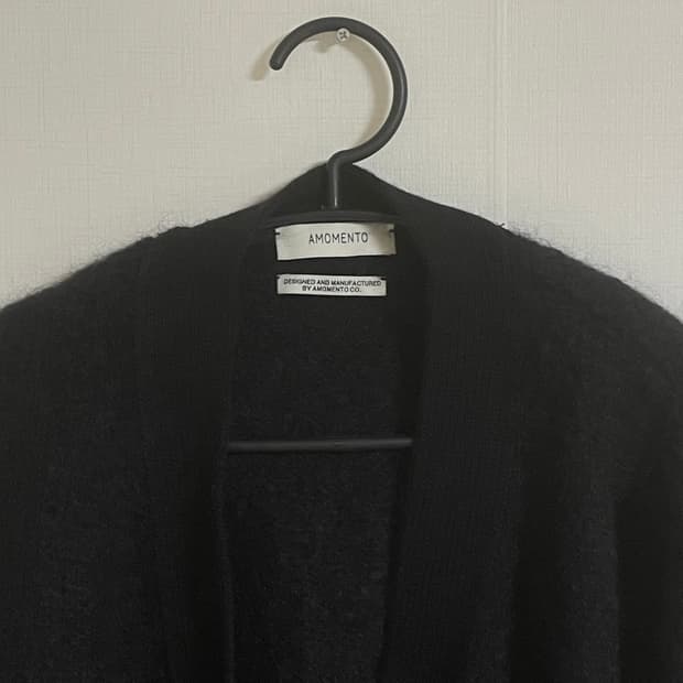 아모멘토 모헤어 가디건