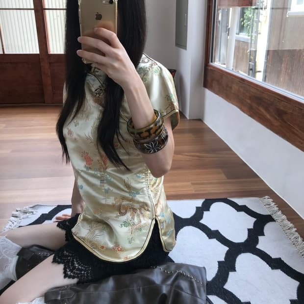black lace pants