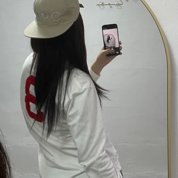 A.P.C. 베이지 볼캡 S사이즈