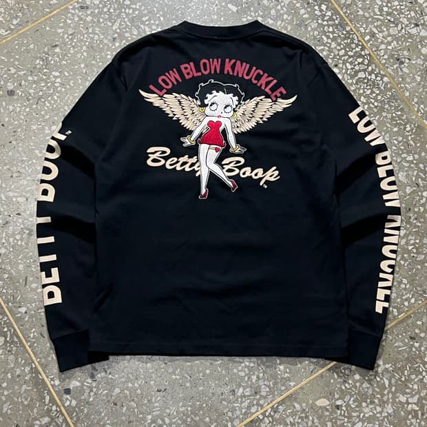 LowBlowKnuckle Betty Boop L/S