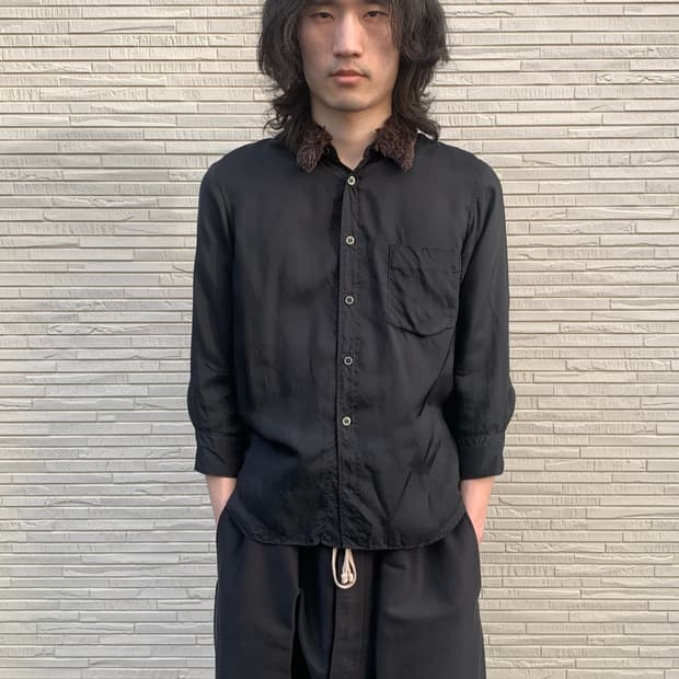 꼼데가르송 블랙 셔츠 (black)
