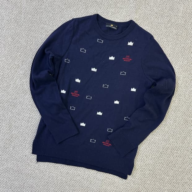 95 장미쉘바스키아 니트 0330D