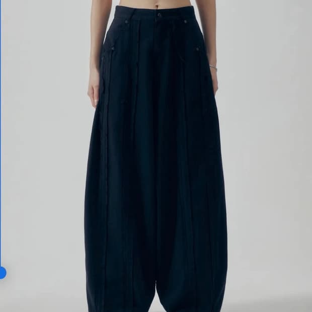 트리밍버드 Raw Cut Balloon Denim Pants