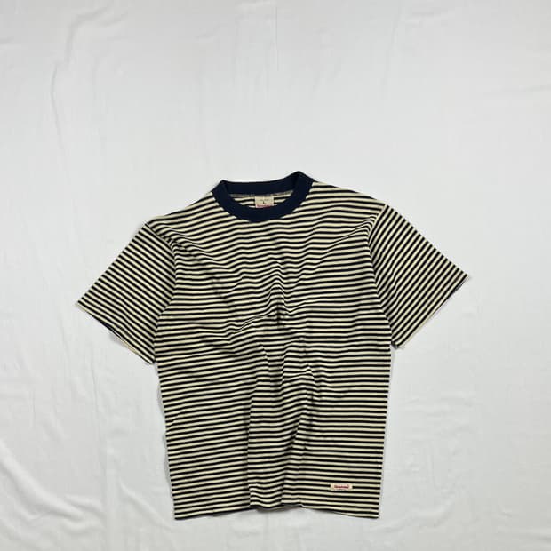 90‘s goodwear 스트라이프 반팔티