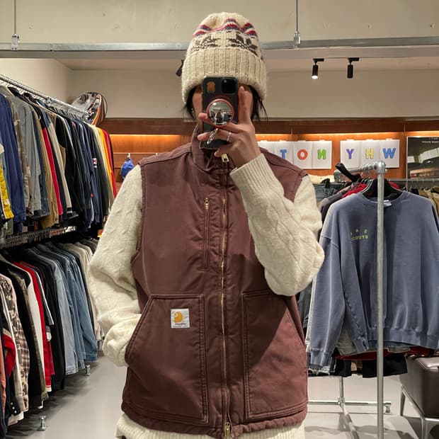 칼하트 wip 쉐르파 베스트 (알링톤 베스트)  