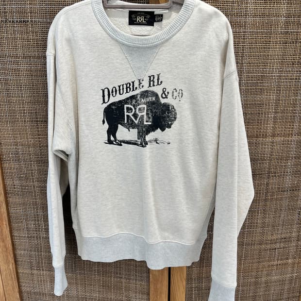 RRL 버팔로 맨투맨 스웨트셔츠 M