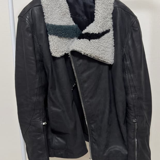 릭오웬스 무스탕가죽