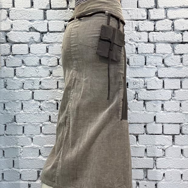MARITHÉ FRANÇOIS GIRBAUD Patchwork Skirt