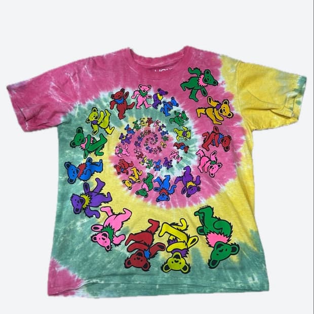 Grateful Dead 타이다이 티셔츠