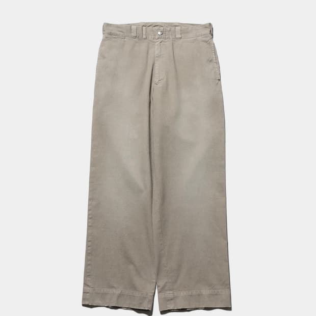 아프레쎄 빈티지 트윌 워크팬츠 베이지 3