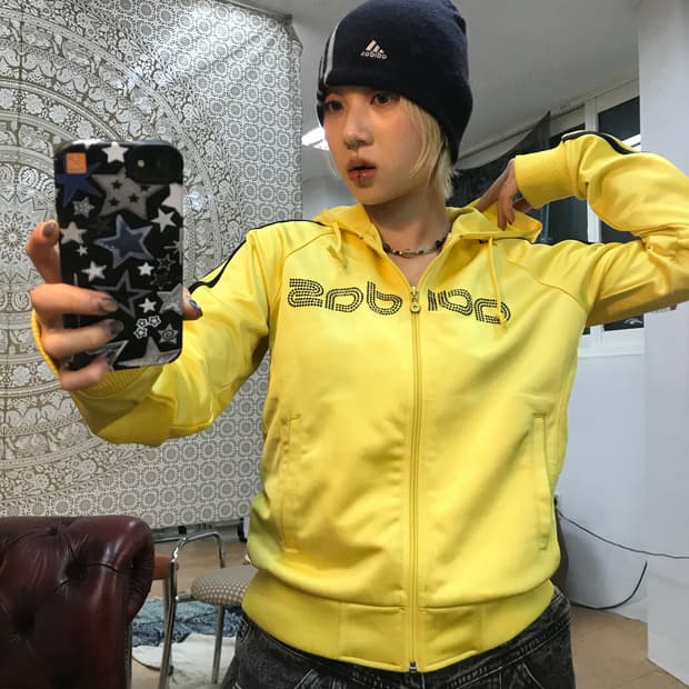 아디다스 큐빅 저지 후드집업 