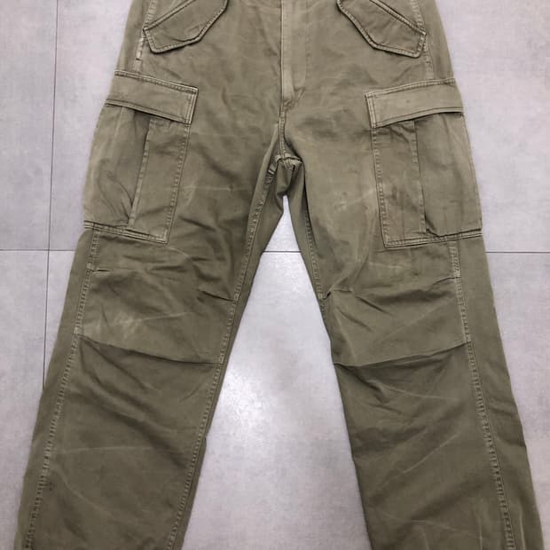 폴로 랄프로렌 빅카고 팬츠 밀리터리 브로큰트윌 바지 33