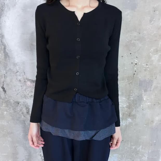 더스티펑크 레이어드프릴밴딩팬츠