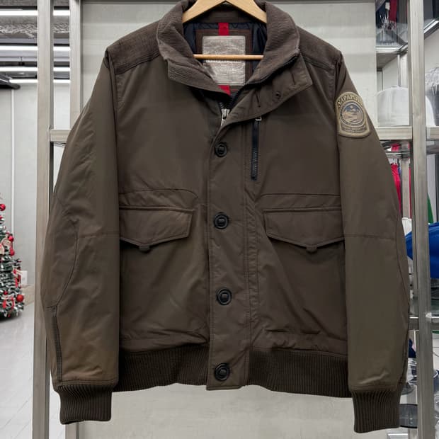 NAPAPIJRI 아웃도어 쉘 자켓 브라운