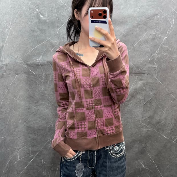 Vintage 후드집업 s48