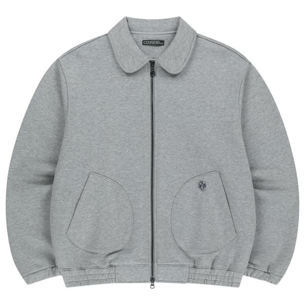 코이세이오 038 라운드 트랙 집업 멜란지