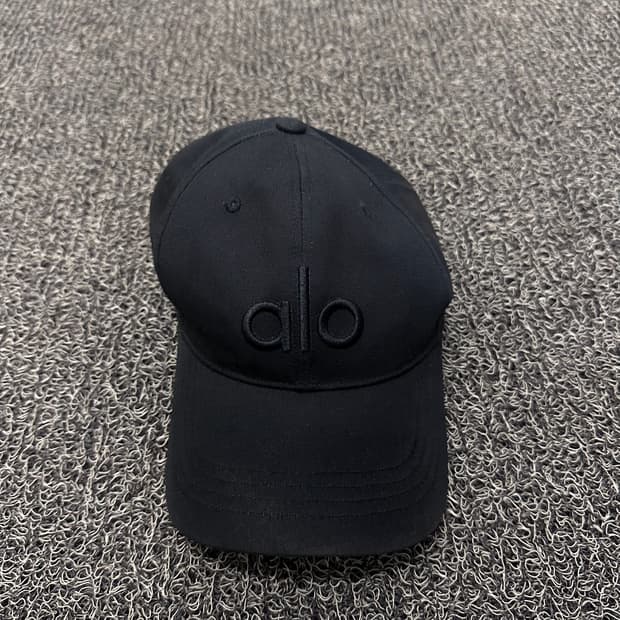 alo 알로 볼캡 모자 블랙