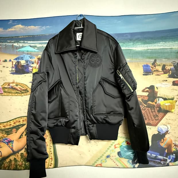 펀치 드렁크 파티즈 CWU플라이트 자켓 블랙 1사이즈