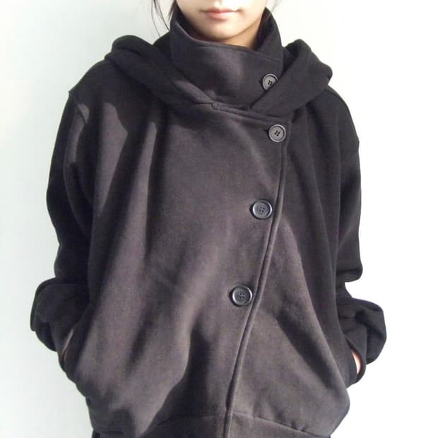 오스하이 하이넥 후드집업