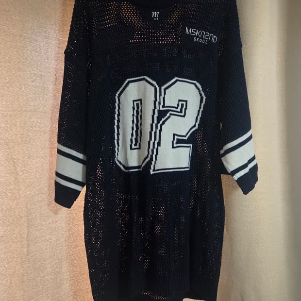 MSKN2ND 풋볼 오버핏 반팔