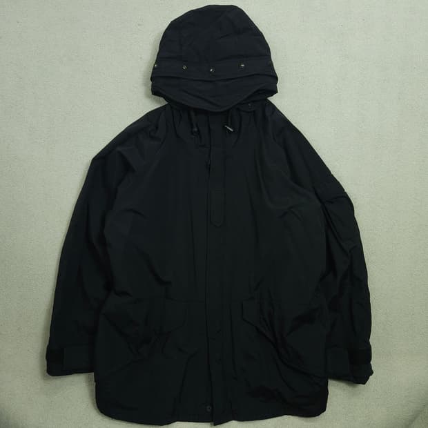 콜드 웨더 나일론 파카 블랙 S R