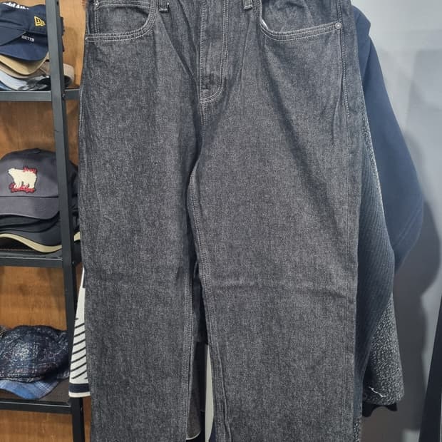 리 데님진(블랙계열) 32size 상태최상