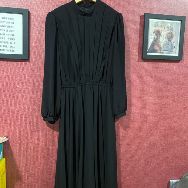 블랙 롱 원피스 11(66)