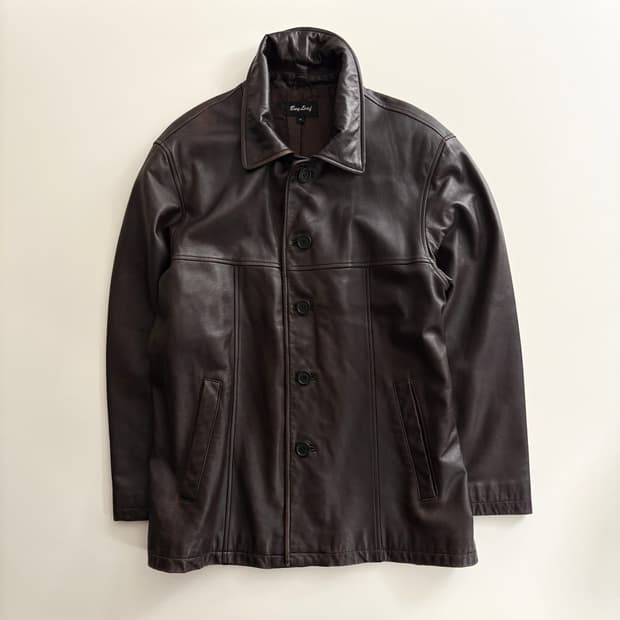 베이리프 빈티지 램 레더 재킷