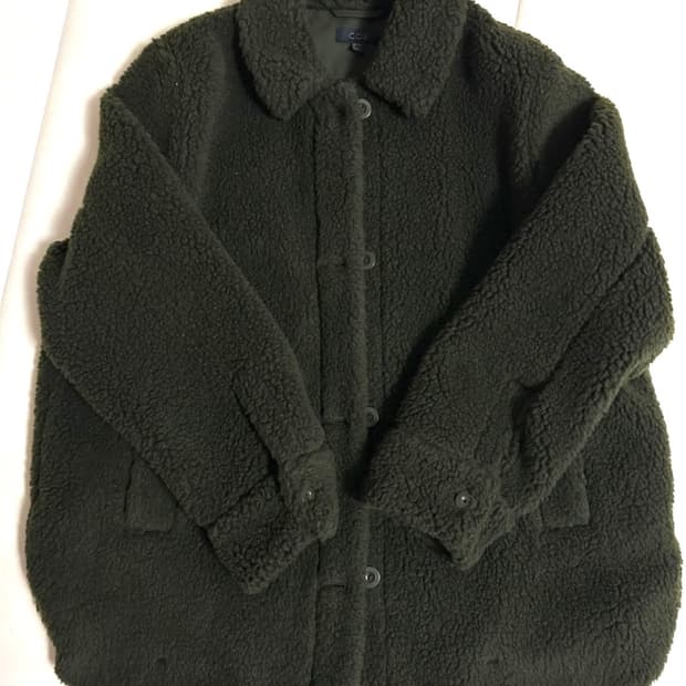 코스 COS 플리스자켓 뽀글이 자켓