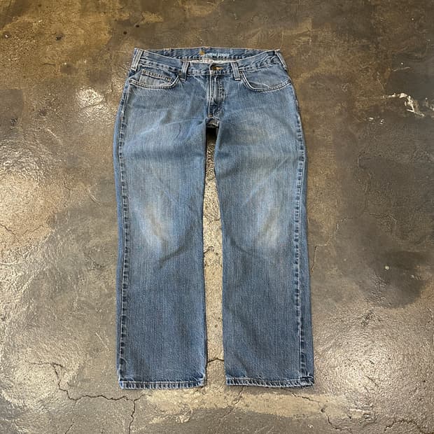 칼하트 릴렉스핏 데님팬츠 34x30