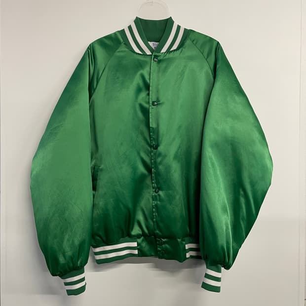 90s 웨스트 아크 베이스볼 새틴자켓