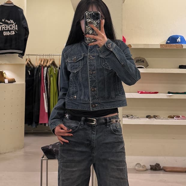 티니 위니 y2k 데님 자켓  U1395