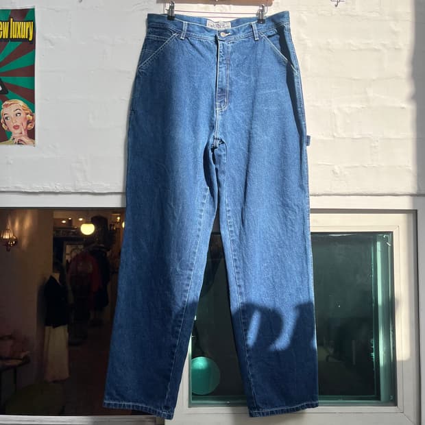 Steve and Barrys 카펜터 데님 팬츠 35x34