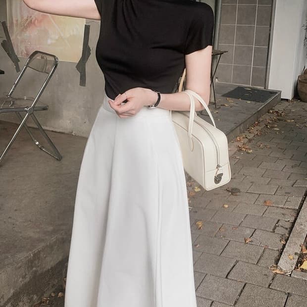 롱플레어스커트m