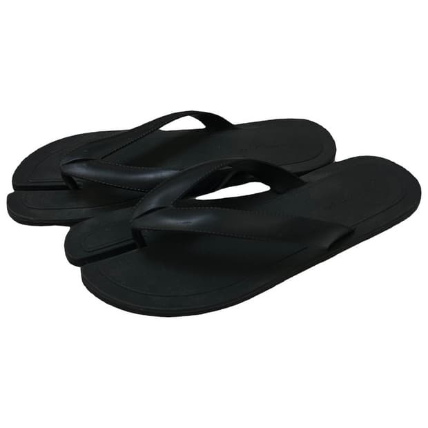 메종마르지엘라 타비 통 샌들 플립 플랍 블랙 41