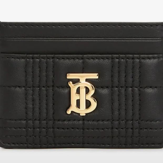 버버리 TB로고 카드지갑 (풀구성)