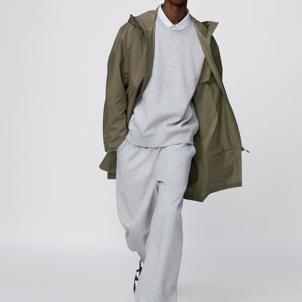 유니클로 와이드스웻팬츠