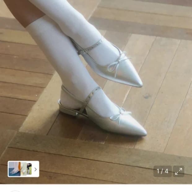 솔트앤초콜릿 스틸레토 슬링백 블랙