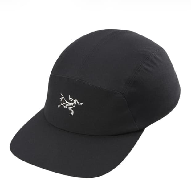 [판매] 아크테릭스 감마 5패널 캡 블랙 아크틱 실크 새제품 