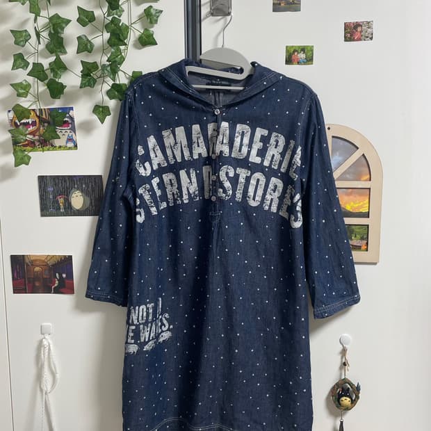 드럭스토어 도트 슬리브/원피스 