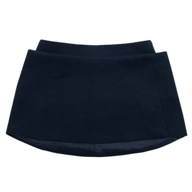 Eonts(에옹쓰)레이어드 미니 스커트_navy