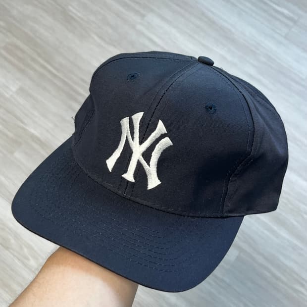 90s yankees cap 로고 7 logo7 양키즈 캡