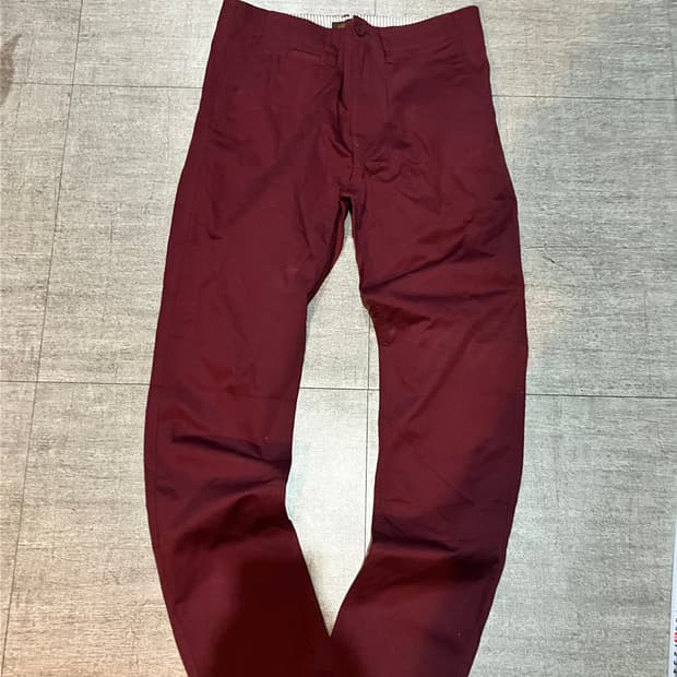 일본빈티지 올드스쿨아메카지 혁오풍 워크팬츠 롱팬츠 레드브라운