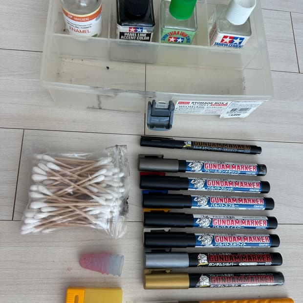 프라모델 마카, 칼, 염료 도구 용품 팝니다!