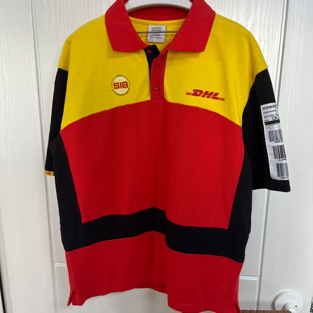 베트멍 18ss DHL 반팔 카라티셔츠