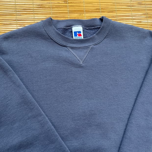 러셀 90s 스웻셔츠 네이비 L