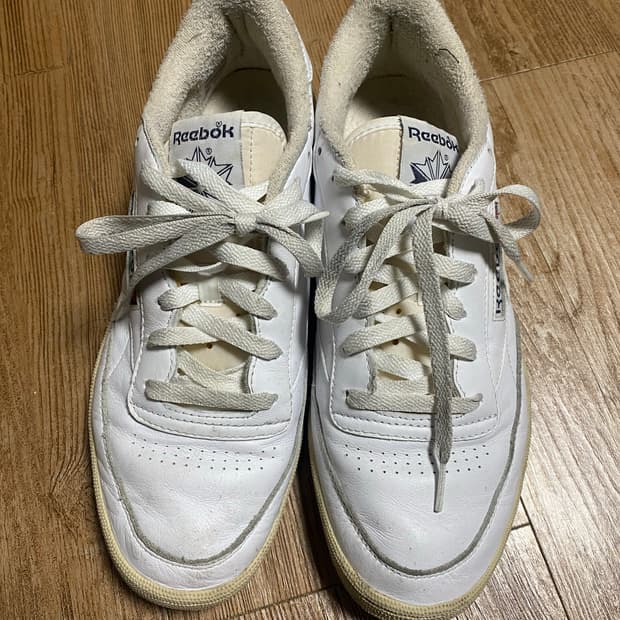 리복 클럽c 레트로 화이트